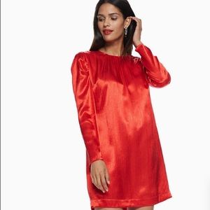 Nine West shift dress tomato red